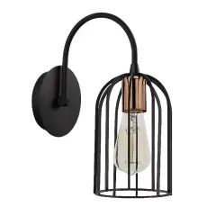 Aydinlatmadunyam Aplik BlackBronze Pamukkale-N-1222