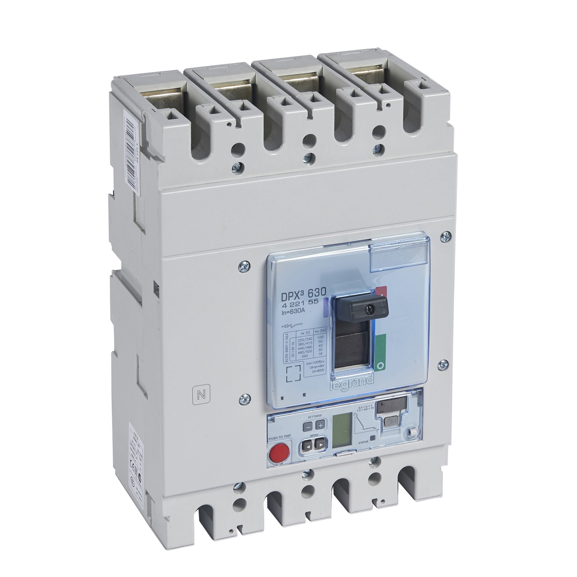 Legrand  DPX³630 ELE SG 4P 630A 50kA LEG-422155