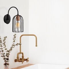 Aydinlatmadunyam Aplik BlackBronze Pamukkale-N-1222