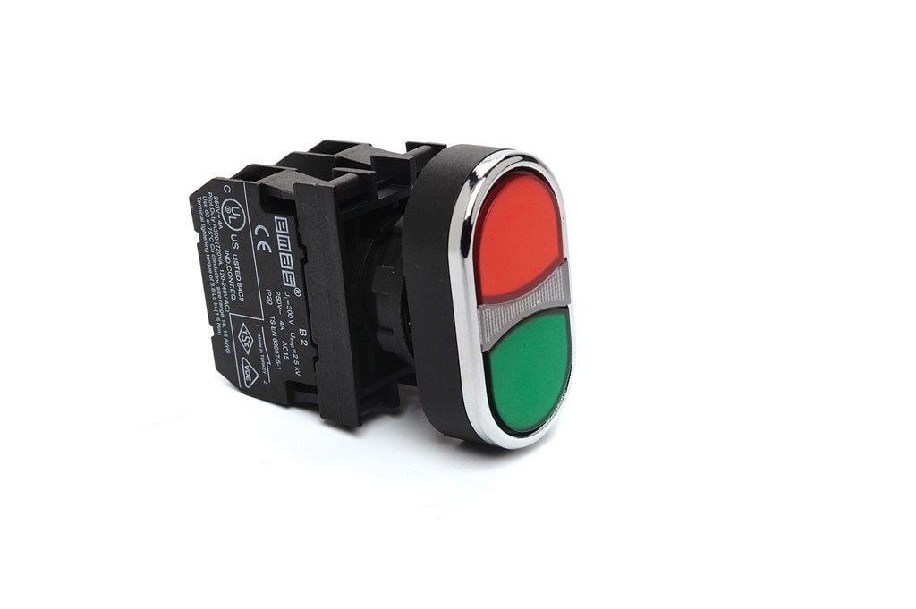 Emas B Çift Devre Kırmızı/Yeşil - B102K20KY