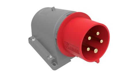 Bemis  5/32A. 90° Eğik Enversör Duvar Fiş IP44 BC1-3505-2060