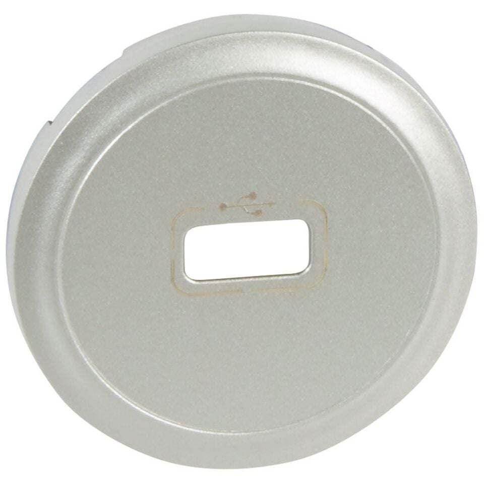 Legrand  Celest USB priz tuş kapağı,  titanyum LEG-068553
