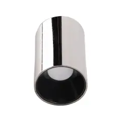 ACK Sıvaüstü Dekoratif Armatür Ø80Mmx110Mm    Parlak Altın  Reflektör Krom Kasa AH12-08565