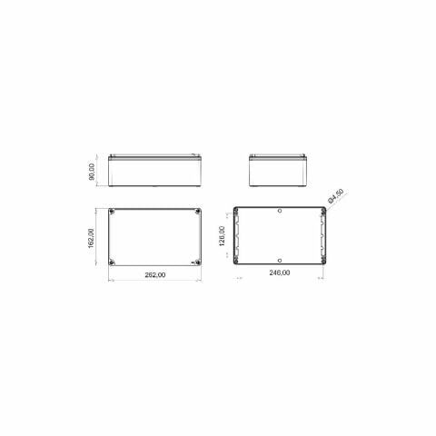 Bemis 160X260X90 (Menteseli) Ip67 Bb3-2150-1047