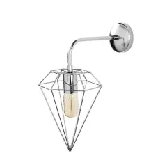 Aydinlatmadunyam Aplik Chrome Elmas-6302