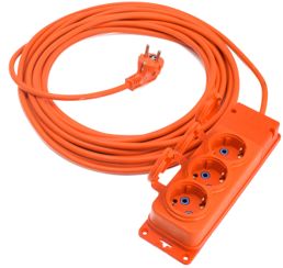 BYLION 3WAY-20325-F IP44 F TYPE (SCHUKO) 3G2,5 20M TURUNCU KABLO