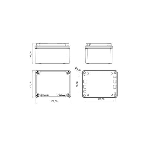 Bemis 100X130X75 Ip67 Exbb3-2123-1107