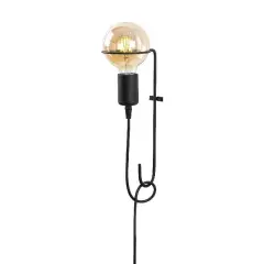 Aydinlatmadunyam Aplik Black Pota-3664