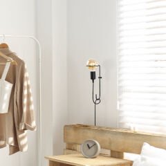 Aydinlatmadunyam Aplik Black Pota-3664