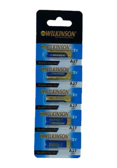 Wilkinson High Power Alkaline Battery 12V A27 Adet Fiyatıdır