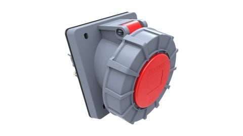 Bemis  5/32A. 45° Eğik Makine Priz IP67 BC1-3505-7420