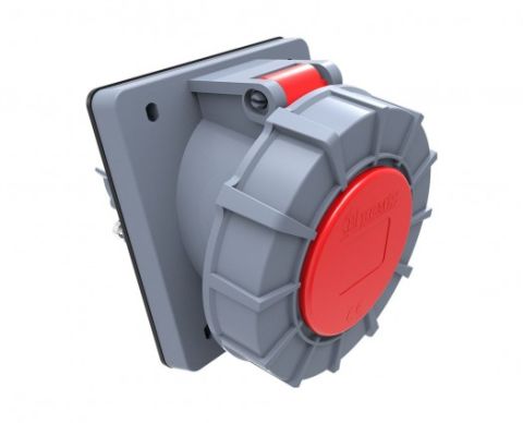 Bemis  5/32A. 45° Eğik Makine Priz IP67 BC1-3505-7420