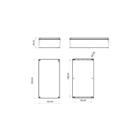Bemis 190X350X90 (Menteseli) Ip67 Exbb3-2160-1047