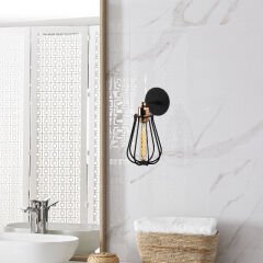 Aydinlatmadunyam Aplik BlackBronze Fetiye-N-1120