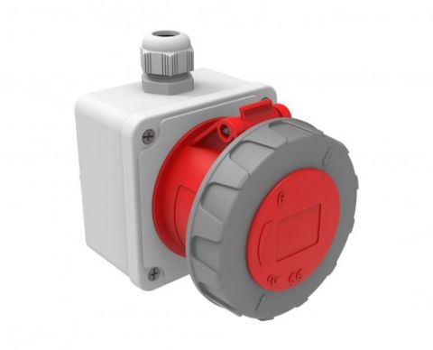 Bemis  5/32A. Duvar Priz IP67 BC1-3505-7510