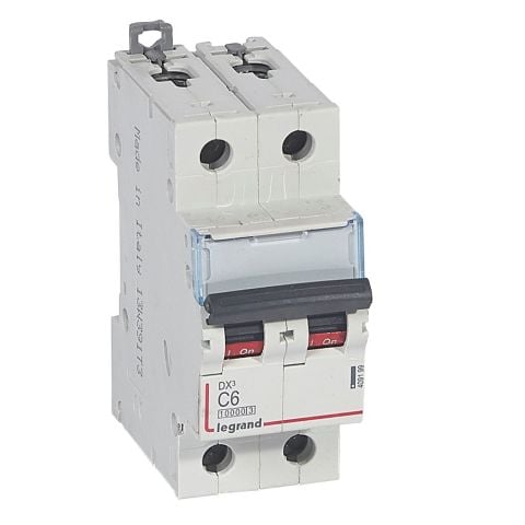 Legrand  DX3 2P C 6A 10kA LEG-409199