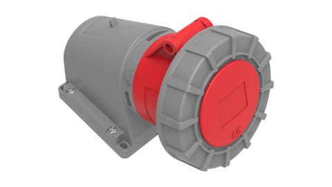 Bemis  5/32A. 90° Eğik Duvar Priz IP67 BC1-3505-7535