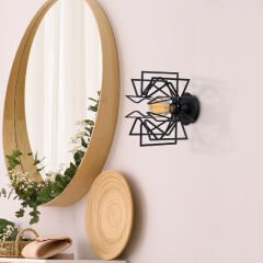 Aydinlatmadunyam Aplik Black Arap-N-953