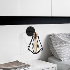 Aydinlatmadunyam Aplik BlackBronze Oylat-N-1042