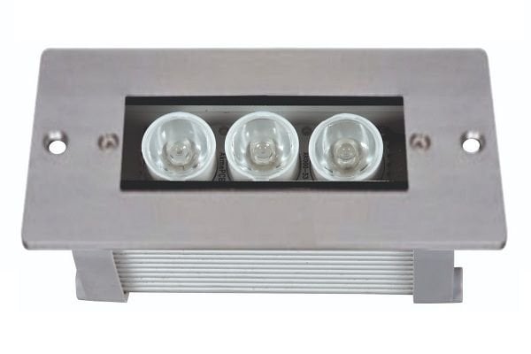 Wallwasher Led Duvar Aydınlatma Sıva Altı 10 cm 3 Watt  Yeşil Işık