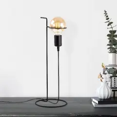 Aydinlatmadunyam Masa Lambasi Black Pota-3674