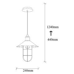 Aydinlatmadunyam Sarkit Black Ayazma-Mr-300