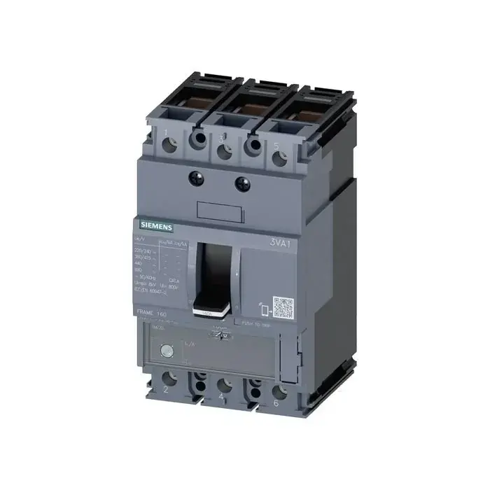 Siemens Sentron Serisi Kompakt Tip Termik Manyetik Güç Şalteri; 3Va11; 55Ka; Termik Ayarli; Sabit Manyetik; 22-32A; 3 Kutuplu 3VA1132-5EE36-0AA0