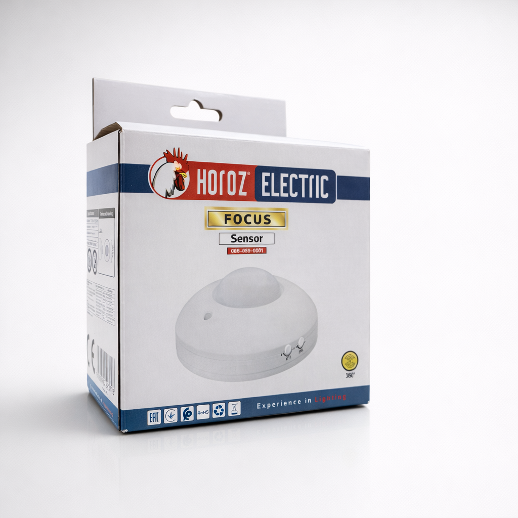 Horoz 088-001-0001 Focus Max. 1000W Beyaz 220-240V Sensor