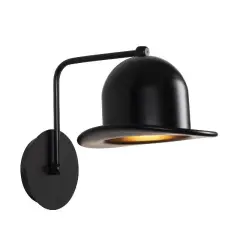 Aydinlatmadunyam Aplik Black Fotr-Mr-324