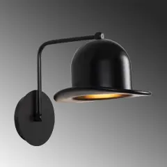 Aydinlatmadunyam Aplik Black Fotr-Mr-324
