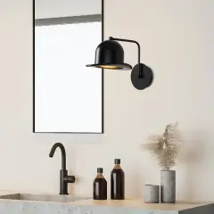 Aydinlatmadunyam Aplik Black Fotr-Mr-324