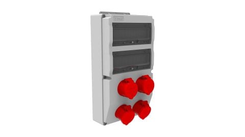 Bemis  5/32A. 380V. 4 Ad. Ön IP44 BD8-2434-0000