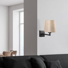 Aydinlatmadunyam Aplik BlackCream Profil-4656