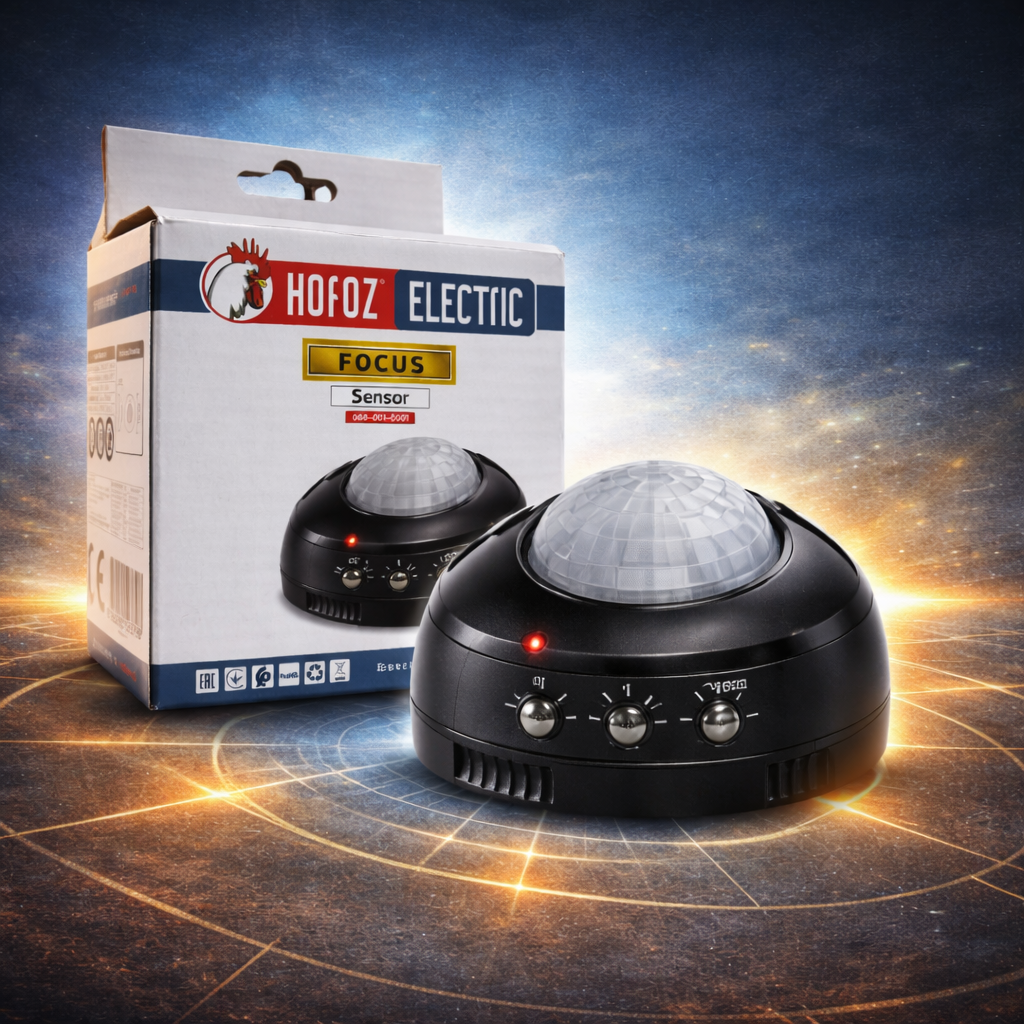 Horoz 088-001-0001 Focus Max. 1000W Siyah 220-240V Sensor