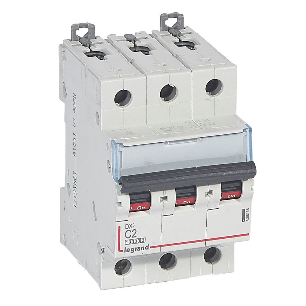 Legrand  DX3 3P C 2A 10kA LEG-409248