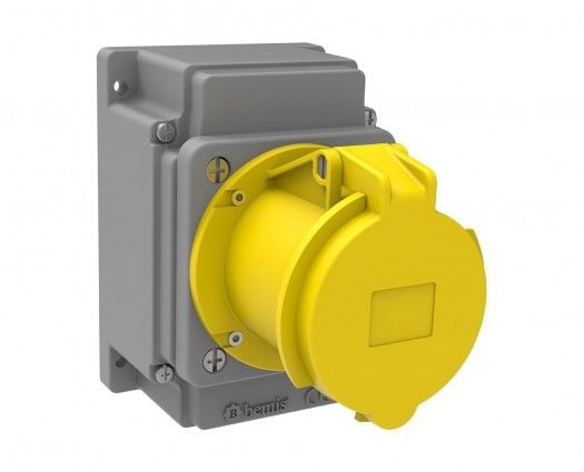 Bemis  3/63A. Duvar Priz IP44 BC1-4303-2510
