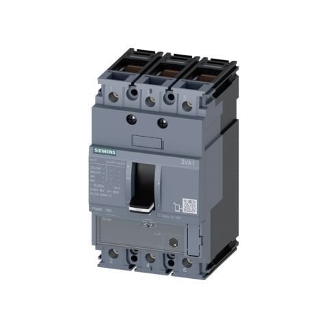 Siemens Sentron Serisi Kompakt Tip Starter Koruma Güç Şalteri;  3Va1; 32A; 70Ka; Manyetik Koruma; 3 Kutuplu 3VA1132-6MH36-0AA0
