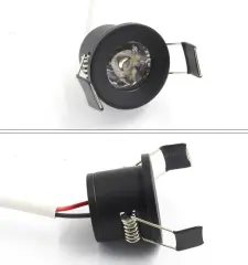 Cata 1,5 W Ledli Yıldız Spot CT-5270 Siyah Kasa Günışığı