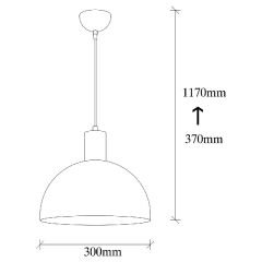 Aydinlatmadunyam Sarkit BlackGold Kure-30-Mr-306