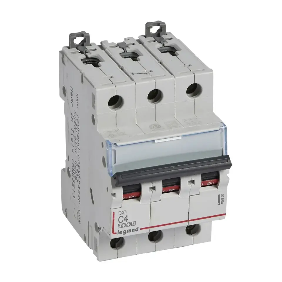 Legrand  DX3 3P C 4A 10kA LEG-409250