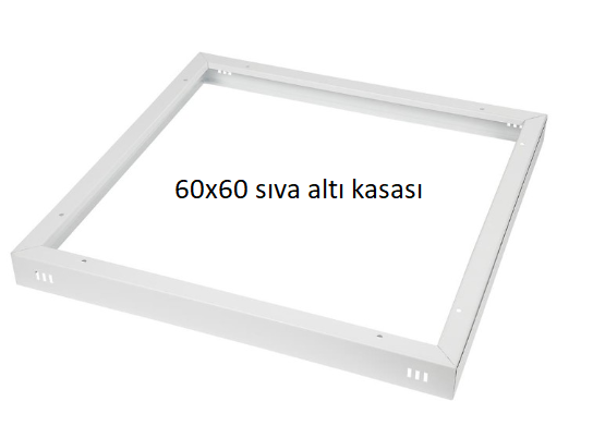 Cata 60W 60x60  Sıva Üstü Led Panel CT-5281 Beyaz Işık