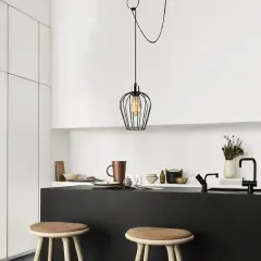 Aydinlatmadunyam Sarkit Black Armut-6681