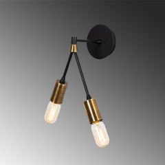 Aydinlatmadunyam Aplik VintageBlack Harput-Mr-662