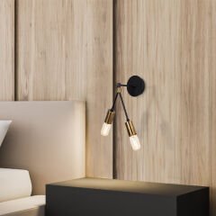 Aydinlatmadunyam Aplik VintageBlack Harput-Mr-662