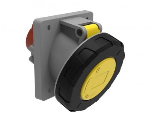 Bemis  3/63A. 45° Eğik Makine Priz IP67 BC1-4303-7420