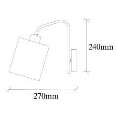 Aydinlatmadunyam Aplik NickelCream Ve-6001