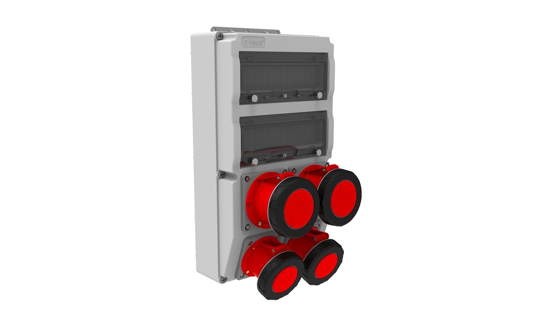 Bemis  5/125A. 380V. 2 Ad. - 5/63A. 380V. 2 Ad.  IP66 BD8-6260-2450