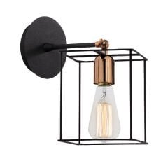 Aydinlatmadunyam Aplik BlackBronze Karetel-N-1186