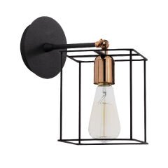 Aydinlatmadunyam Aplik BlackBronze Karetel-N-1186