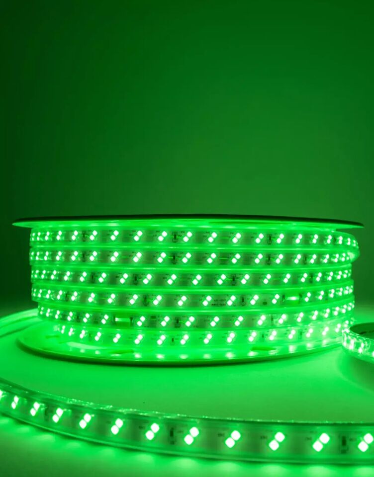 Ack 2835-120Led/1M-8.5W, 220V, Yesil, 1920Lm, Ip54, Led Serit 14Mmx6Mm